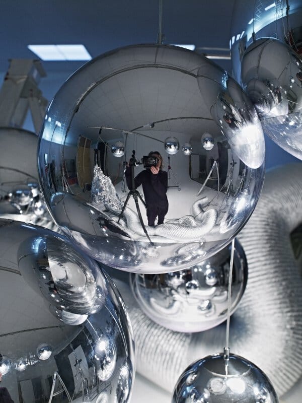 Tom Dixon Mirror Ball LED Hanglamp - chroom - Ø 40 cm