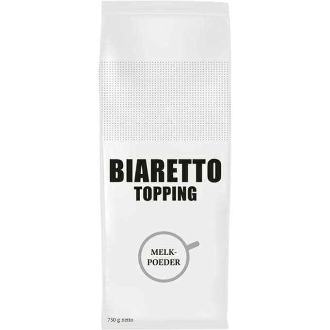 Melkpoeder Biaretto topping 750gram