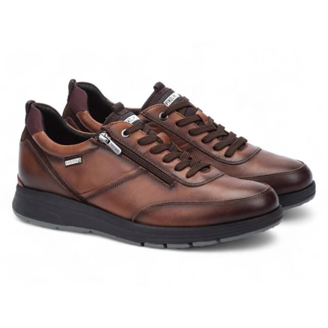 Pikolinos Sneaker Cordoba M1W-6262C2 Cuero Bruin