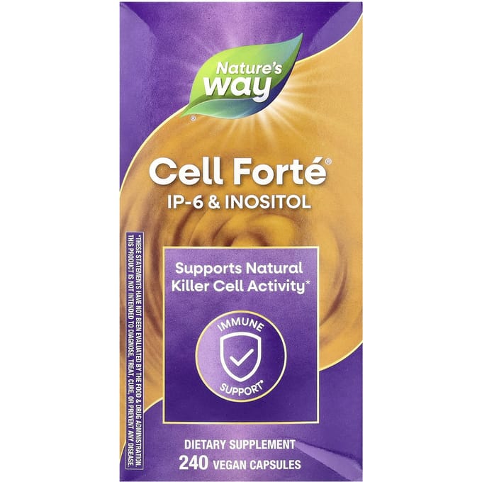 Nature's Way, Cell Forté, IP-6 & Inositol, 240 Plantaardige Capsules