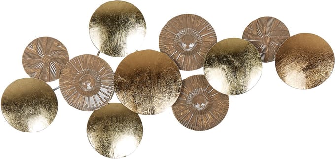 THALLIUM - Wanddecoratie - Goud - Ijzer