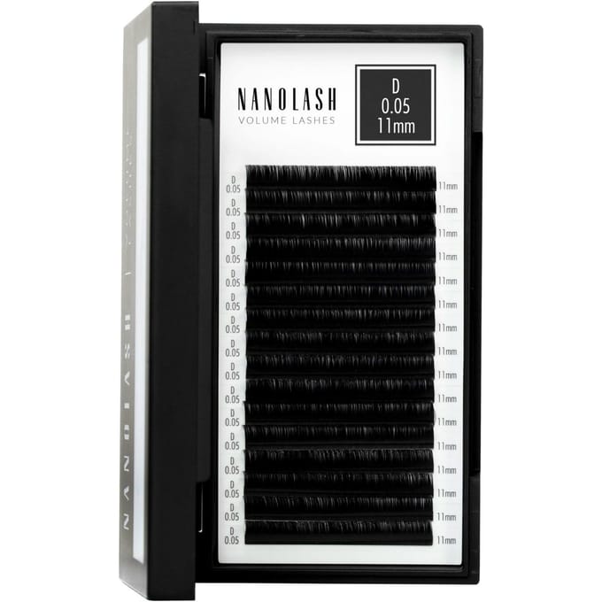 Nanolash Volume Lashes Nepwimpers - 0.05 D 11mm - 16 stuks