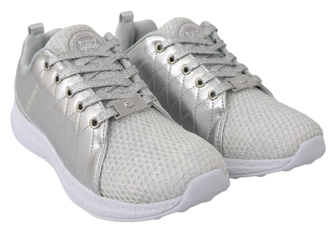 Plein Sport Vrouwen zilver Polyester Runner Gisella Sneakers Schoenen