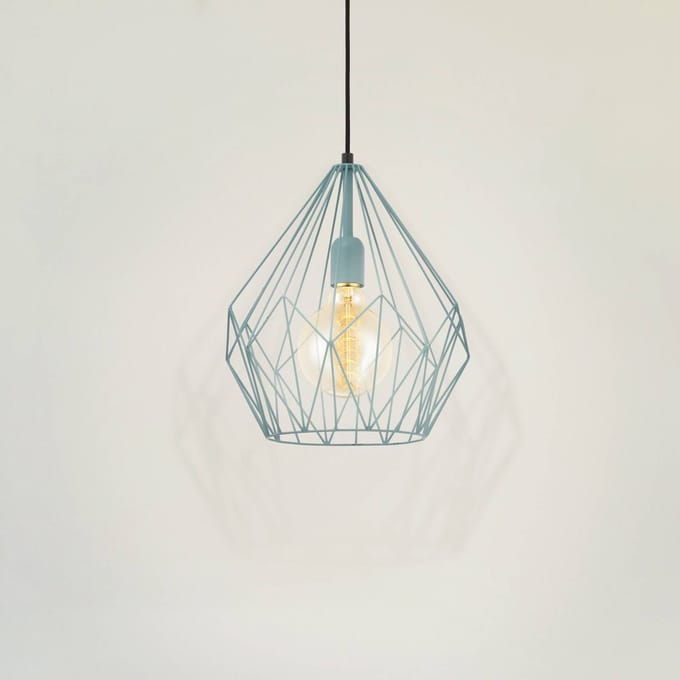 EGLO Carlton Hanglamp - E27 - Ø 31 cm - Munt