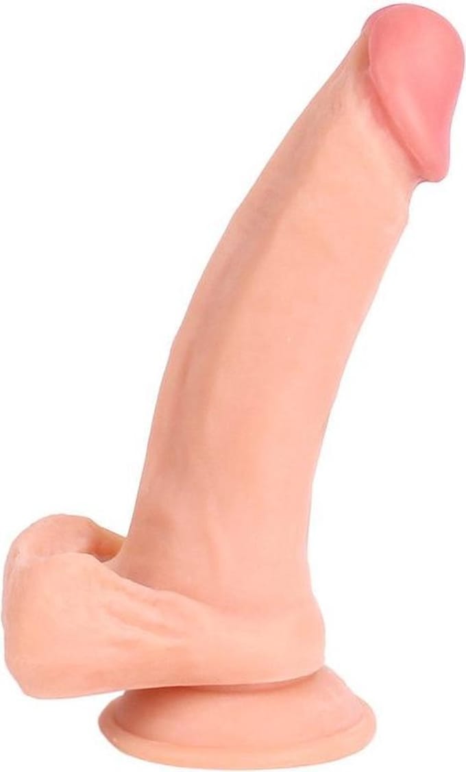 Kiotos Cox Dildo 22 x 4,5 cm - beige