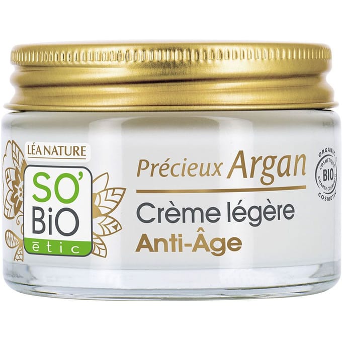 Léa Nature SO BIO étic Précieux Argan Organic Light Anti-Ageing Cream 50 ml