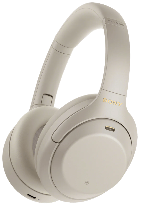 Sony WH-1000XM4 - Draadloze over-ear koptelefoon met Noise Cancelling - Zilver
