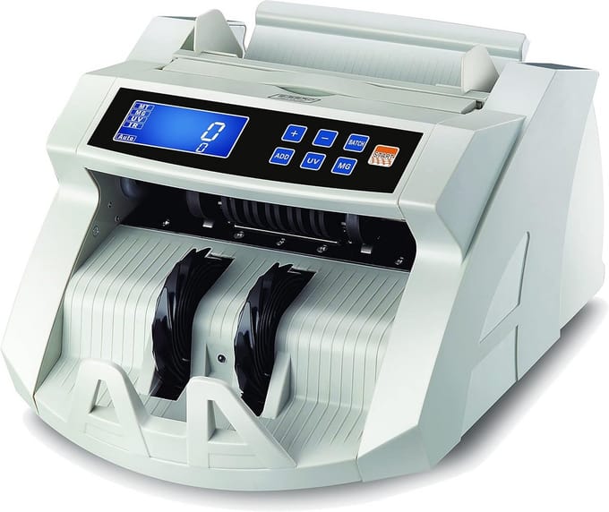 Geldtelmachine - Geldteller - Valsgeldscanner - Biljet unit