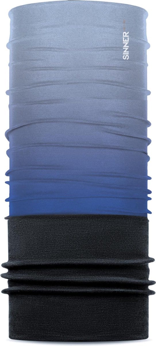 SINNER FLEECE BANDANA - GRADIENT BLUE - Unisex - Maat One size