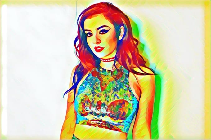 Charli XCX 1-3 - Canvas - 70 x 100 cm