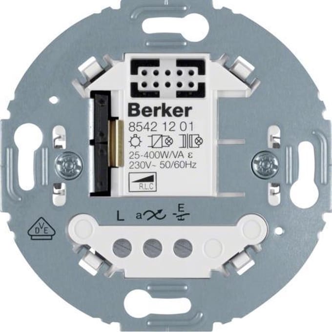 Berker 85421201 dimmer Monteerbaar Metallic