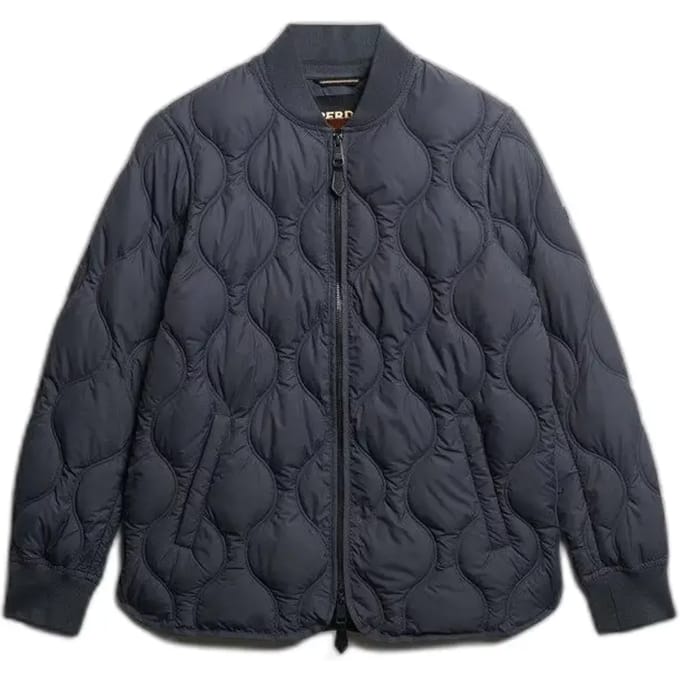Superdry Short Quilted Liner Jas Dames - Maat 12