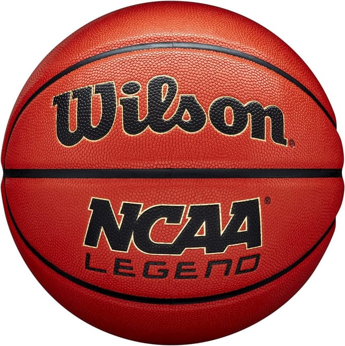 Wilson Basketball NCAA LEGEND, Blended Leer, Binnen- en Buitenbasketbal