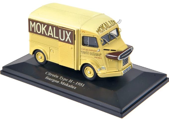 Atlas - Citroën Type H - Fourgon Mokalux - 1951 - 1:43