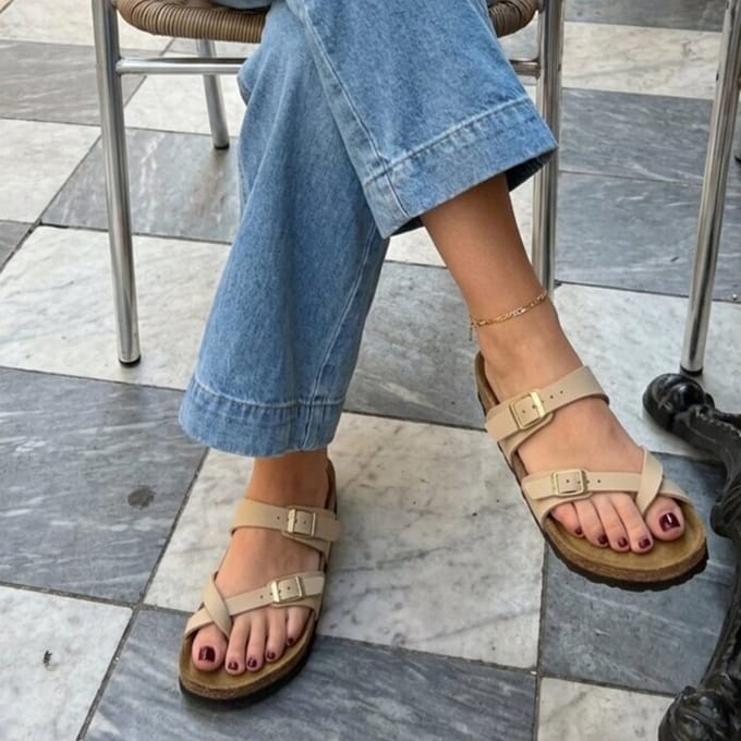 Birkenstock Birkenstock Mayari sandcastle Birko-Flor