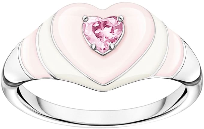 Thomas Sabo - TR2435-041-9-50 - Ring - Dames - 925er Zilver - ringmaat 50