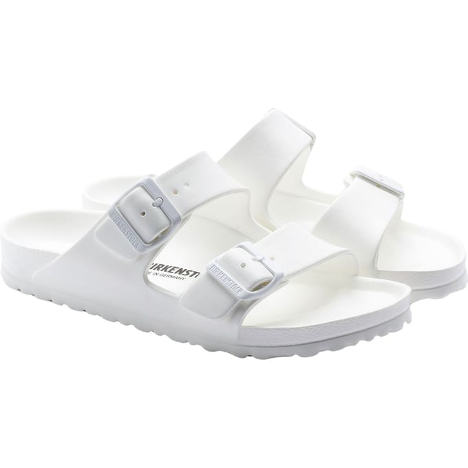 Birkenstock - Maat 38 - Arizona EVA Dames Slippers Small fit - White