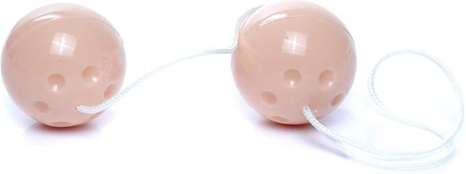 Power Escorts - Slimme Duo Balls - Duo Kegal Balls - Beige