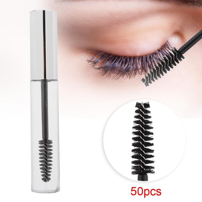 50 stuks 10ml Lege Mascara Tubes Wimpergroei Vloeistof Fles Mascara Container white