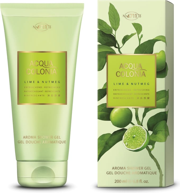 Kolnisch Wasser 4711 Acqua Colonia Lime  Nutmeg showergel 200 ml