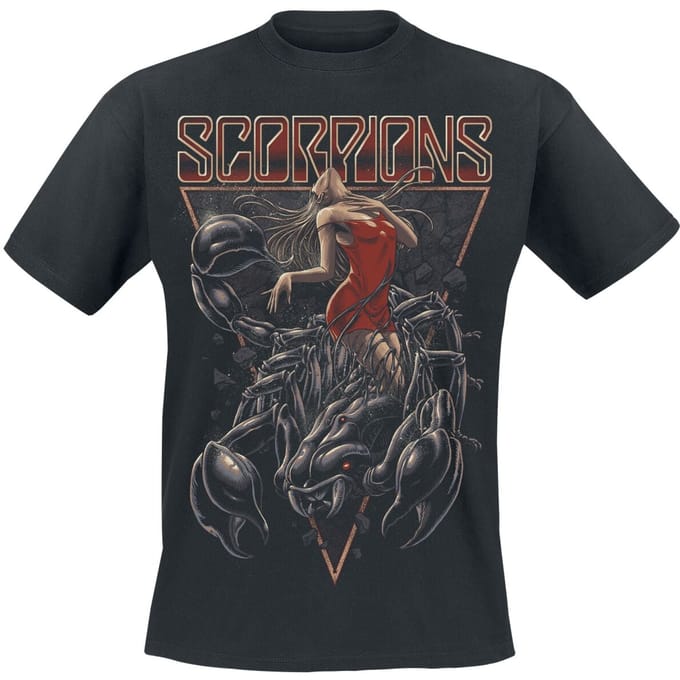 Scorpions Hurricane Heren T-shirt - zwart - M