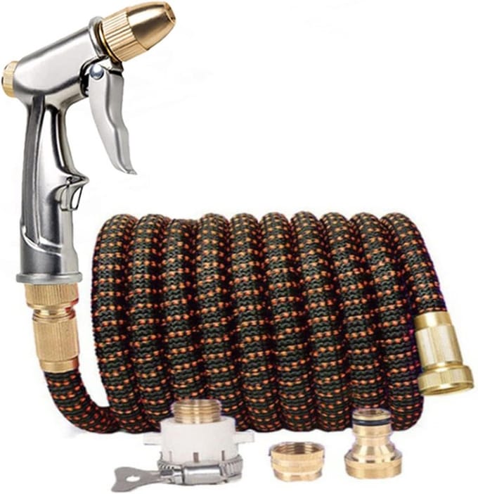 Tuinslang - Flexibele Pijp - Water Geven - Automatisch Uitzettend - 50ft - Blauw