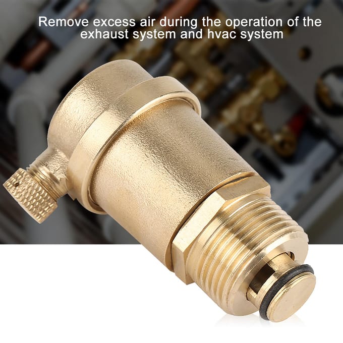 DN20 G34 Messing Automatische Ontluchtingsventiel voor Zonneboiler Drukontlasting