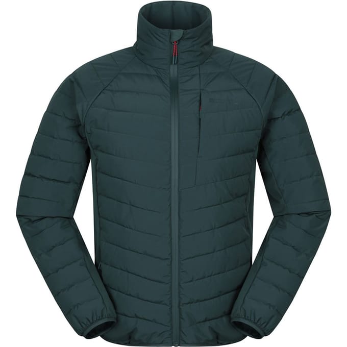 Mountain Warehouse Heren Tarragona Jas (Donkergroen)