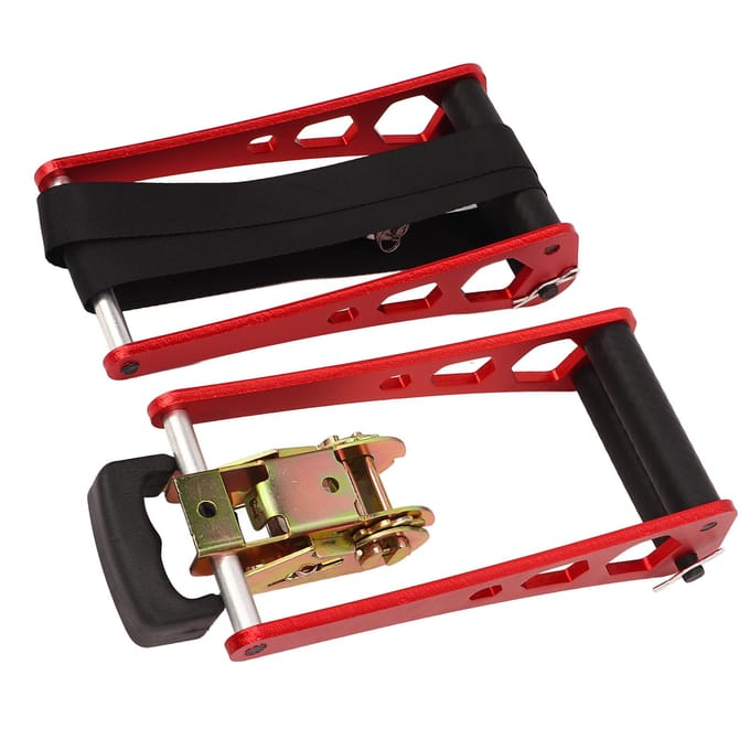 Presse-arc portable de type cliquet Alliage d'aluminium Presse pour arc à poulies Changeur de corde Outils de réglage Presse à cliquet Loc rouge