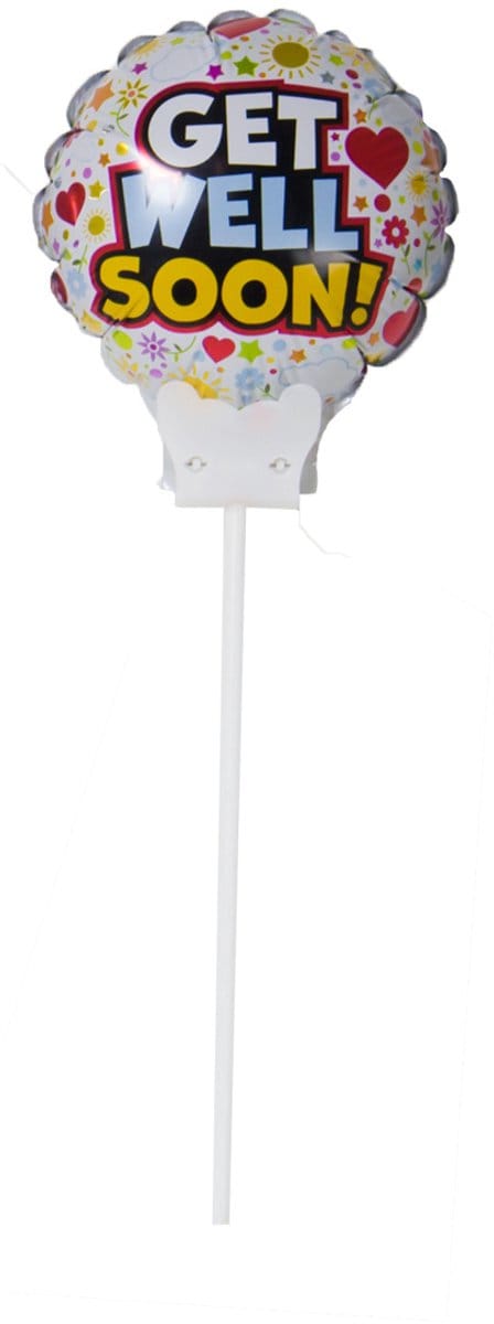 Wensballon Get Well Soon - 15 cm