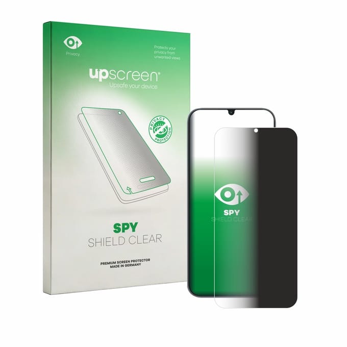 upscreen - privacy screenprotector voor realme Narzo 100 Lite 5G - Folie Beschermfolie Blauwlichtfilter