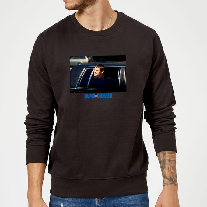 Dumb and Dumber Lloyd Christmas Sweatshirt - Black - M