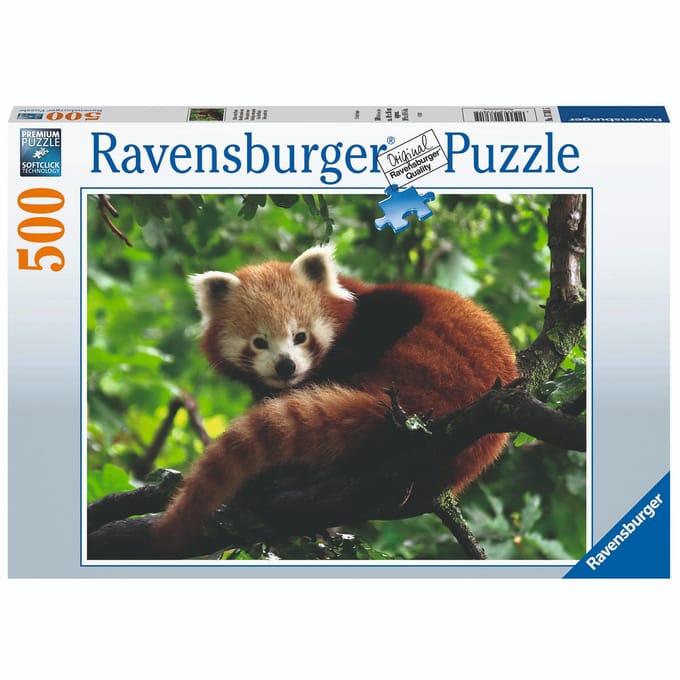 Ravensburger puzzel Schattige rode panda - Legpuzzel - 500 stukjes