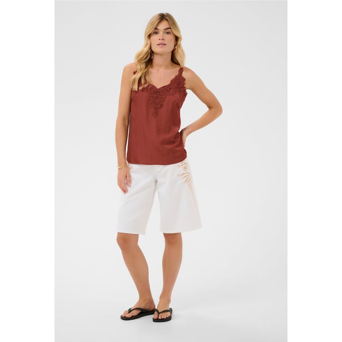 Dames-T-shirt Cream Anna