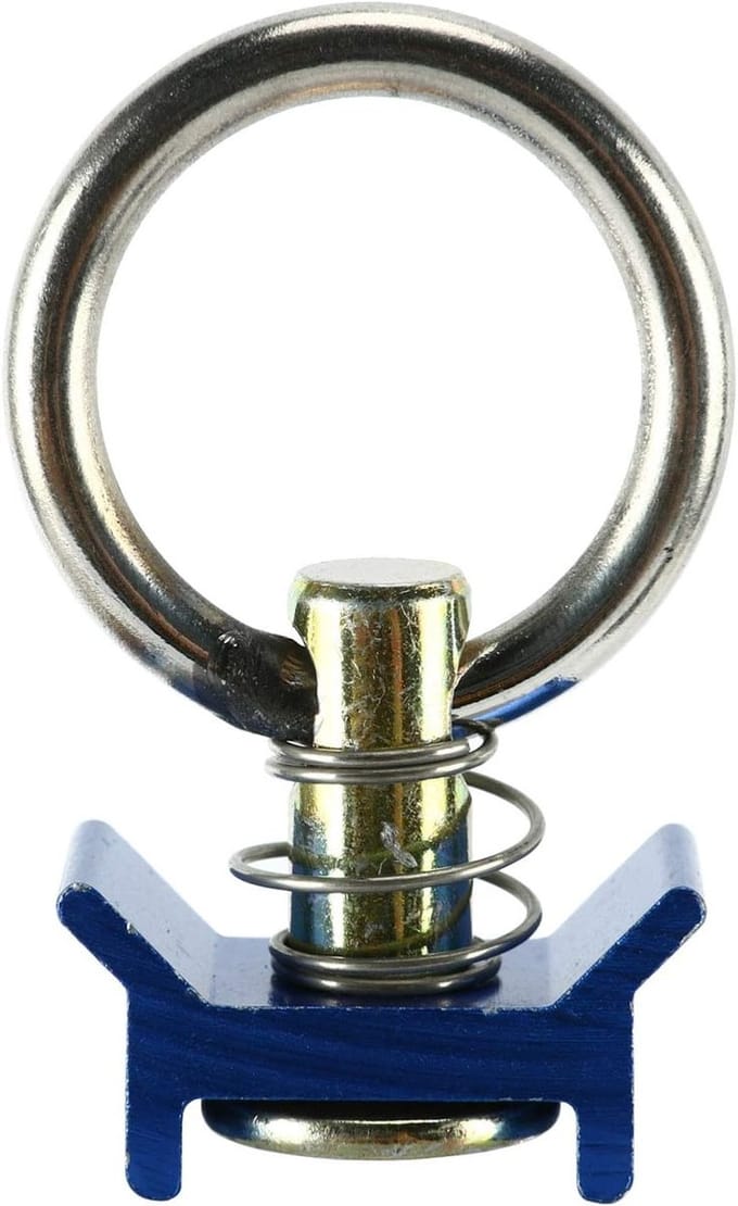 30 mm vliegtuigrail sjoroog - vastzetoog - bindoog - bindrail oog - airline rail anker - bindring