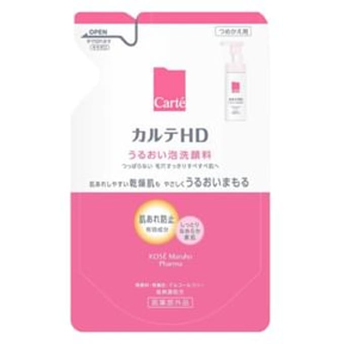 Kose - Carte HD Moisture Washing Foam 130ml Refill