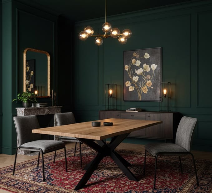 Eetkamertafel Rechthoekig 200x100 cm | - 200x100 cm - Naturel - Novihome