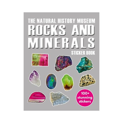Rocks And Minerals Sticker Book - Natural History Museum