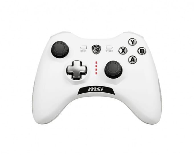 MSI Force GC20 V2 White - Gaming Controller - PC