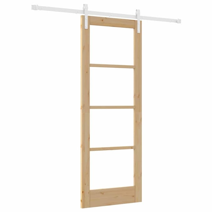 vidaXL - Schuifdeur - ORKDAL - Naturel - 73,5 - x - 198,5 - cm