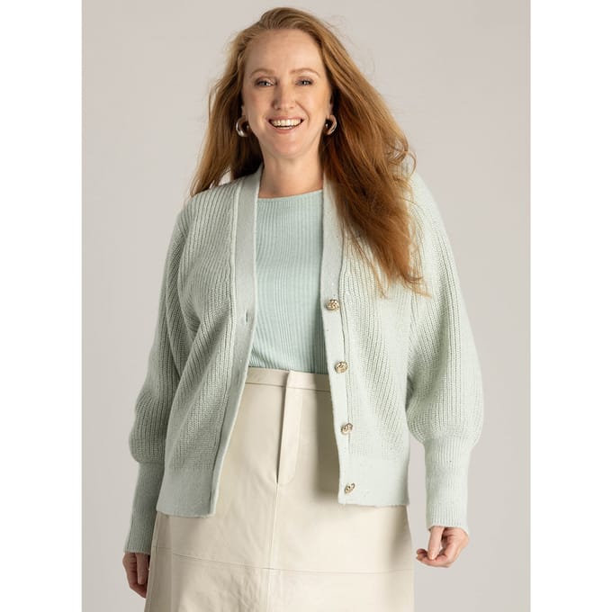 YEST CURVE Harmonia Cover ups - Mint Grey - maat 3(52)