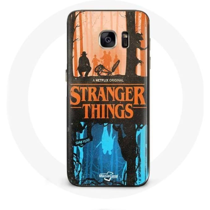 Samsung Galaxy S7 hoesje Stranger Things Friends Cover