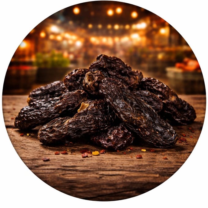 De Kruidenbaron - Chipotle peper heel - zak 500 gram
