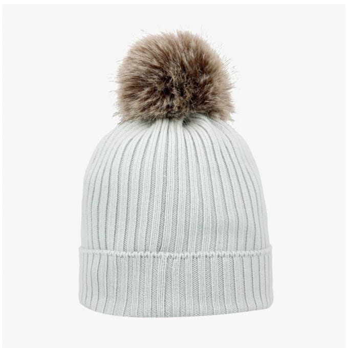 Bonnet Moncler à Pompon Écusson Logo 3b00007 A9327 91z 3B00007 A9327 91Z (L) gray