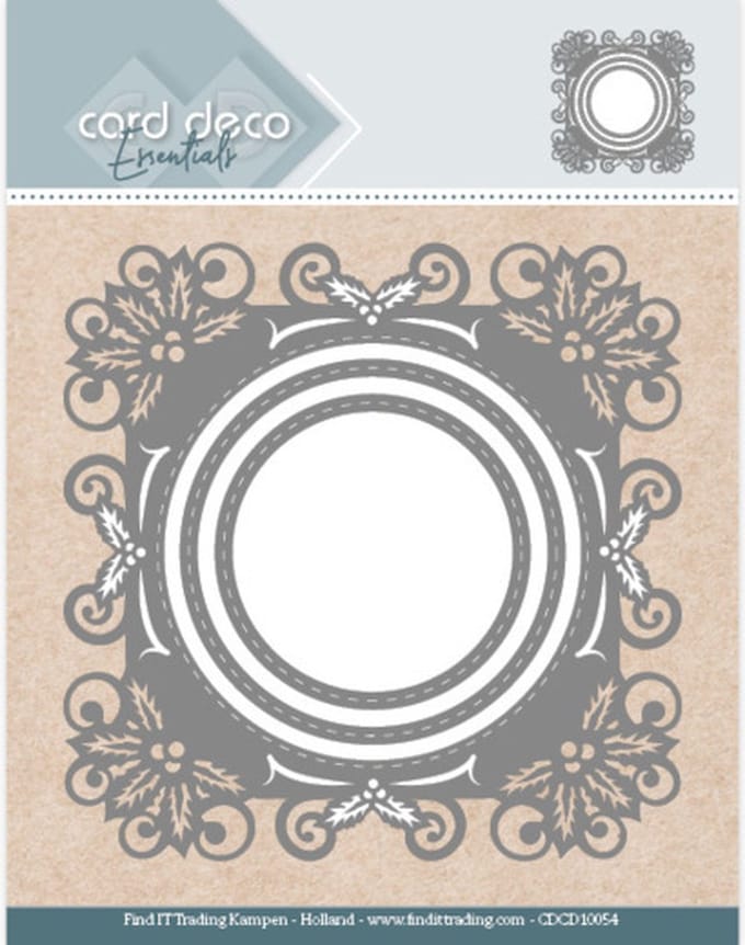 Card Deco Essentials - Aperture Dies Holly Round
