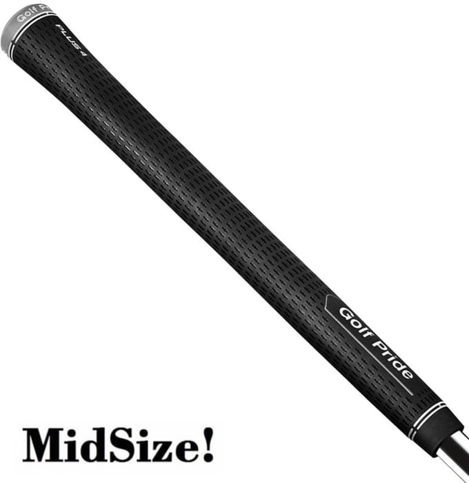 GolfPride Tour Velvet Plus 4 MIDSIZE Grip - Zwart Wit