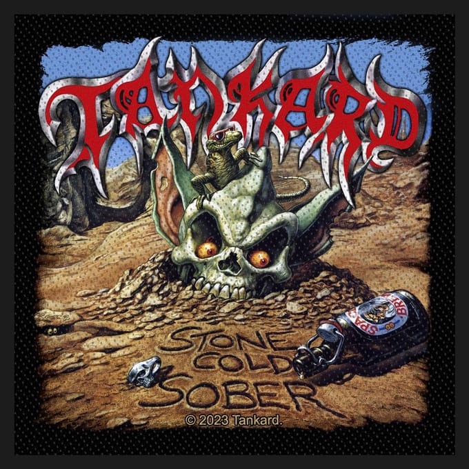 Tankard - Stone Cold Sober Patch - Zwart