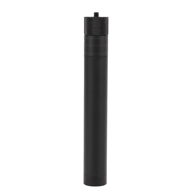 Verlengstang 4 Delen Aluminiumlegering Lichtgewicht Verlengstok met 14 Inch Schroef voor Feiyu gray