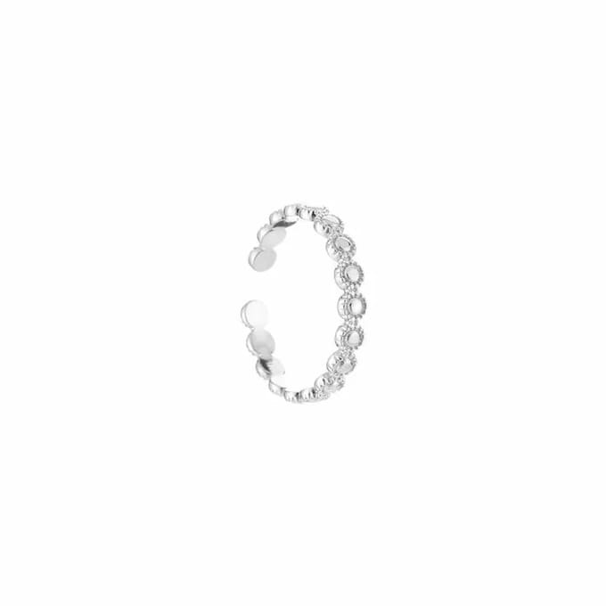 Bijoutheek Ring (Sieraad) Rondjes Zilver