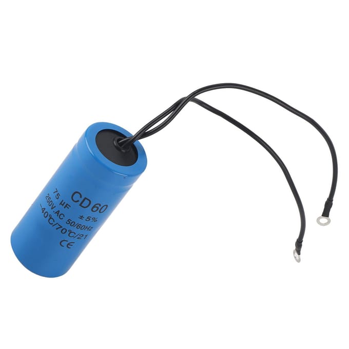 CD60 75uf 250V AC Motor Bedrijfs- Startcondensator 75MFD HVAC-condensator